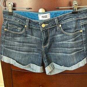 Paige denim short.